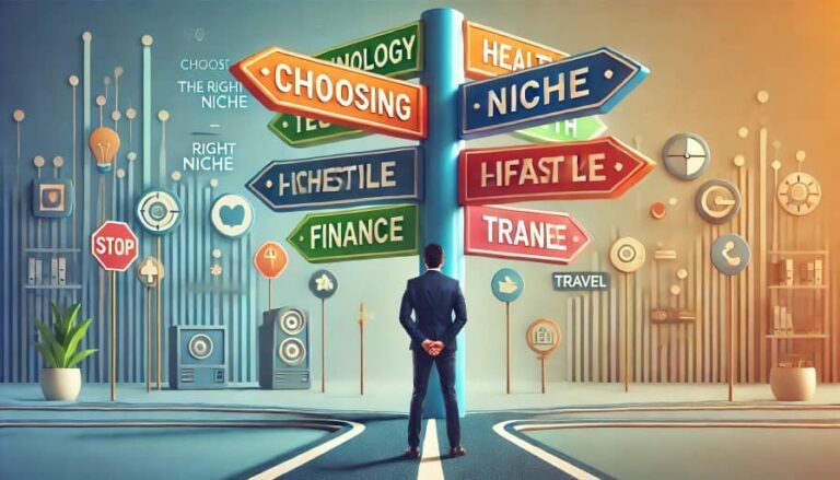 How to choose the right niche